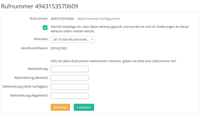 Bild Weiterleitung