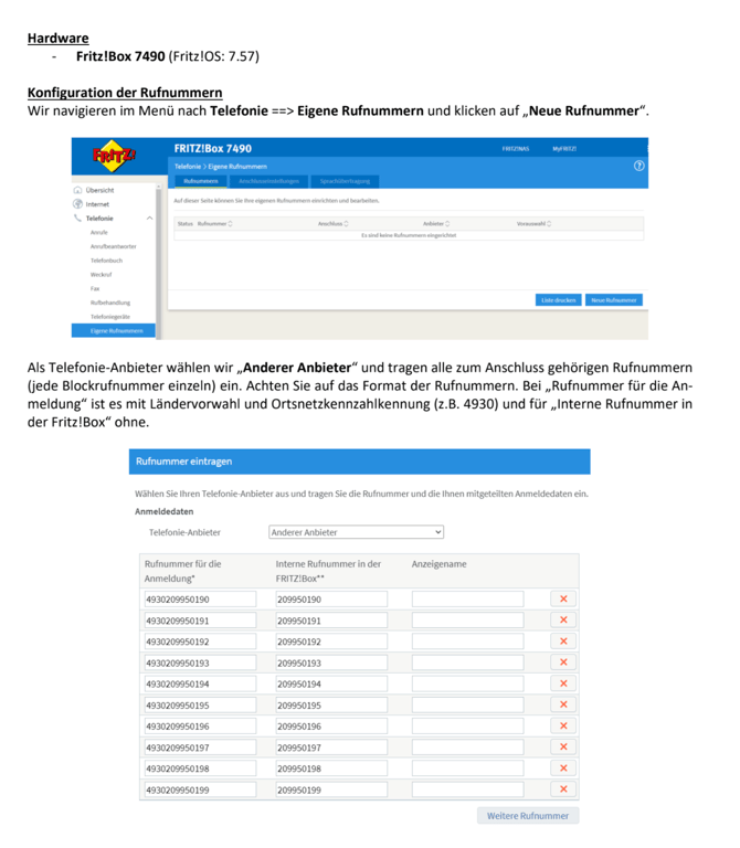 PURE mit Fritz Box 1