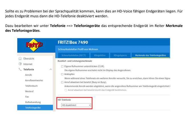 PURE mit Fritz Box 4